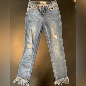 Free People Cropped Jeans